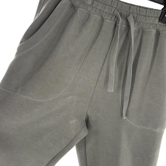 Sweaty Betty Green Sand Wash Sweatshirt Joggers Sweatsuit Set - Picture 9 of 12